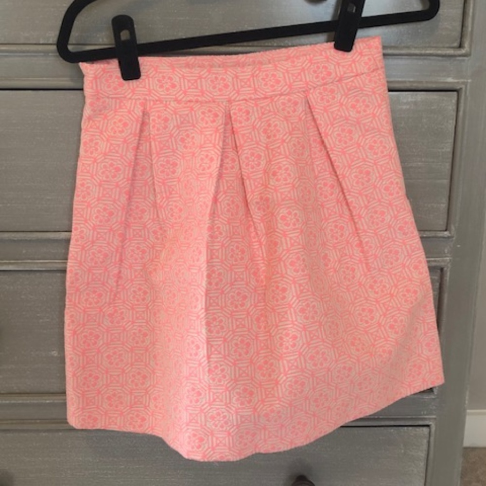 Pim + Larkin pink skirt